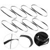 QUMIIRITY 120pcs Recorder Rubber Belt for Cd DVD Drives Cassette Tape Repair and Flexible Maintenance Belt for Recorders Personal Stereos and More view 4