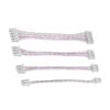 ACGTUY 10PCS 2.54mm XH2.54 Female Connector Terminal Cable 10cm 20cm 30cm 2p 3p 4p 5p 6p 7p 8p 9p 10p 11p12p Single/Double Head Wire(10CM,Double Head_3P) view 1