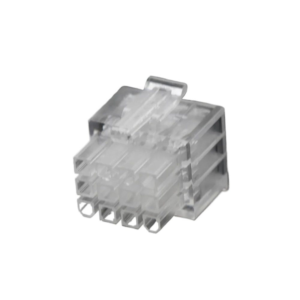 Chunsu 1pc Transparent 9Pin 12Pin 18Pin Housing 3 * 3Pin 3 * 4pin 3 * 6Pin Connector for Cable DIY(12Pin)