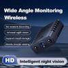 Luckykida Smart Security WiFi Camera, Indoor Home Security, High-Definition 1080P Remote Security, 110  Wide-Angle, Motion Detection view 4