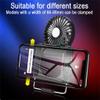 TEOYETTSF Portable Phone Cooling Fan Multi-Functional Mobile Phone Fan Game Controller Cooler(D) view 2