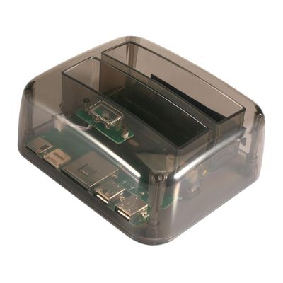 jojofuny 1pc Dual-Disk Hard Disk Base Reader USB for Drives Hard Drive Reader Compatible Black External Case