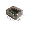 jojofuny 1pc Dual-Disk Hard Disk Base Reader USB for Drives Hard Drive Reader Compatible Black External Case view 2