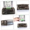 jojofuny 1pc Dual-Disk Hard Disk Base Reader USB for Drives Hard Drive Reader Compatible Black External Case view 3
