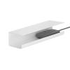 Aqur2020 Cable Management Tray, Neatly Organize Wires, Sturdy Desk Power Strip Holder with Material, Suitable for Home, Office, Internet Cafe (White) view 1