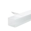Aqur2020 Cable Management Tray, Neatly Organize Wires, Sturdy Desk Power Strip Holder with Material, Suitable for Home, Office, Internet Cafe (White) view 4
