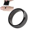 ASHATA Smart Ring for Women Men, IC Full Ceramic NFC Ring, IP68 RFID Smart Ring Health Tracker, 0.78 inch Inner Diameter view 2