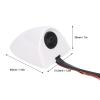 1 Pair Side Rear View Camera, Side View Camera 80 Waterproof AHD 1080P Blind Spot Camera for Monitor Units 25HZ/PAL Video Signal White view 3