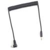 Gonetre Flash Sync Cable, 2.5mm to Male Cable with Screw Lock Coiled Wire, Suitable for Camera and Flash Triggers, Integrated Flashing and Light, Extended to 100cm for Practical Use view 4