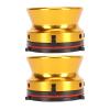 10 Inch NAB Hub Adapters with Professional Polished Aluminum Alloy, No Loosening, Studer Universal Loading Device for Akai, (Gold) view 1