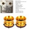 10 Inch NAB Hub Adapters with Professional Polished Aluminum Alloy, No Loosening, Studer Universal Loading Device for Akai, (Gold) view 4