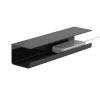 Aqur2020 Cable Management Tray, Neatly Organize Wires, Sturdy Desk Power Strip Holder with Material, Suitable for Home, Office, Internet Cafe (Black) view 1