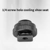 Durability Metal Cold Shoe Mount Converters for Camera Accessories 1/4Inch Thread Hole Camera Hot Shoe Accessories view 3