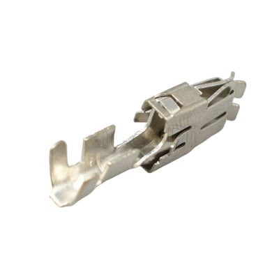 20/50Pcs 6.3mm Series Automotive Car Splices Wire Terminal Non-Insulated Male Female Crimp Terminals DJ6218B-E6.3B DJ6116-6.3C(Female Terminal,100Pcs)