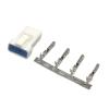 1 Set 4 Pin JST JWPF 0.7mm Pitch Male Female Auto Connector p/Lug 04R-JWPF-VSLE-S 04T-JWPF-VSLE-S B04B-JWPF-SK-R(Female) view 1