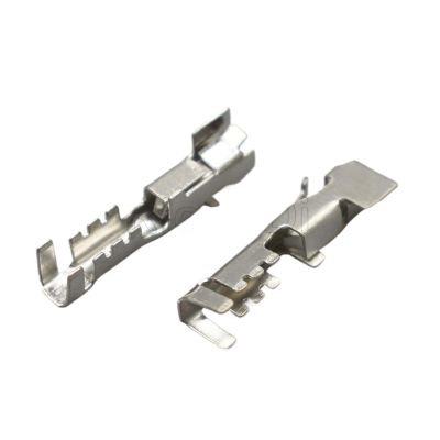 100Pcs Female Loose Splice Terminals Auto Crimping Wire Terminal 12124076 Connector 12124075