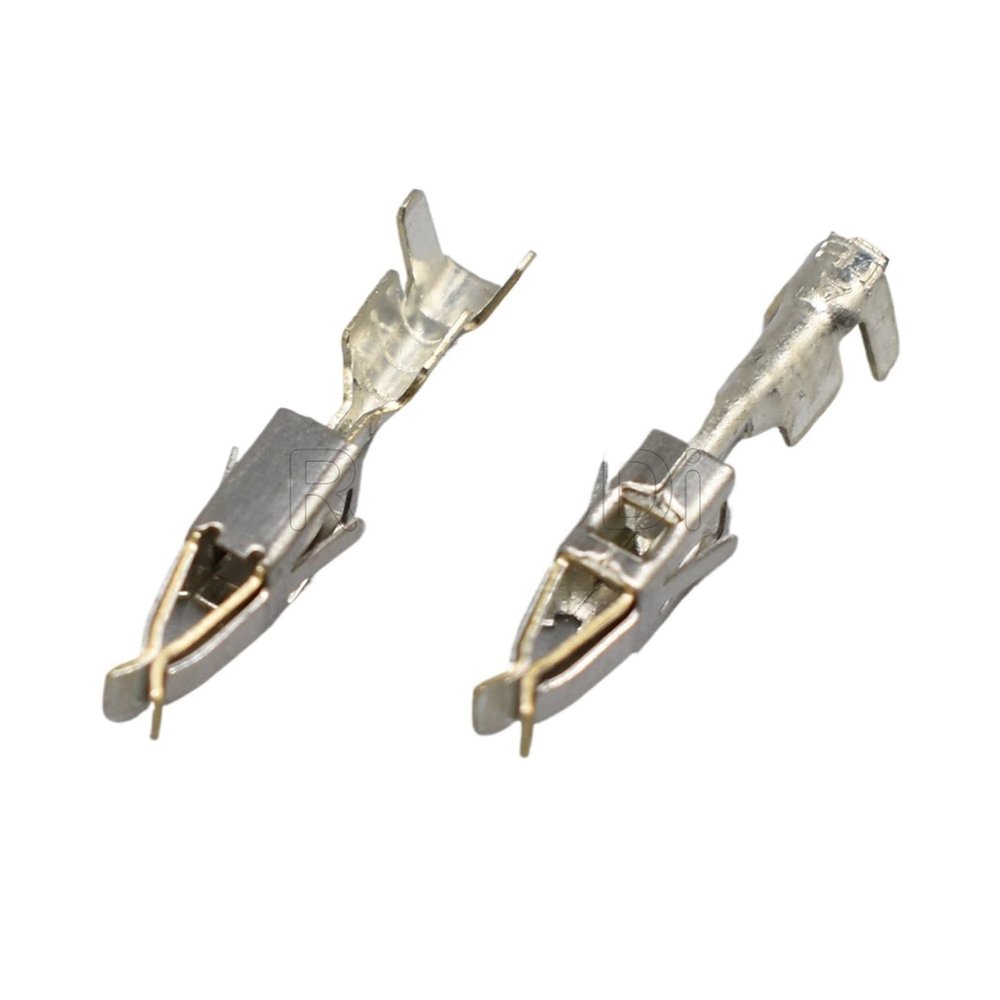 50-500Pcs Car Splices Wire Terminal Crimp Terminal Electrical Auto Connectors Female Terminals Non-Insulated 929939-3 964286-1(50Pcs)