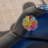 Motivational Flower Sticker You are Talented Stickers Positive Encourage Stickers Waterproof Vinyl Decals for Helmet Car Truck Laptop Helmet Water Bottles Bicycle Luggage Stickers(6 inch) view 4