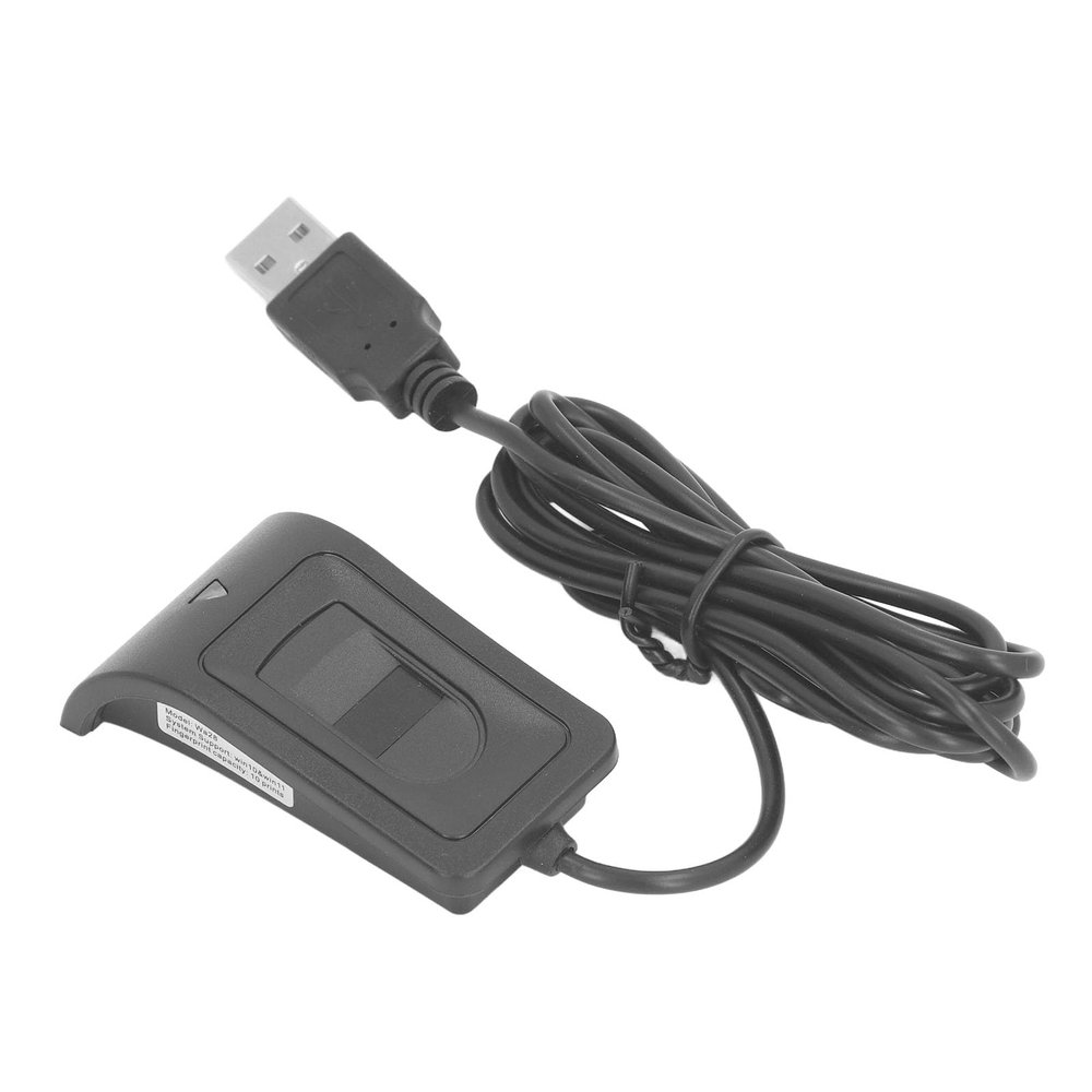 USB Fingerprint Reader, Compact and Lightweight Capacitive Biometric Scanner with 508DPI Fingerprint Image Size for 10 System Support