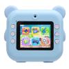 Instant Print Camera Creative 1080P Music Games 1000mAh Digital Camera for Kids (Blue) view 3
