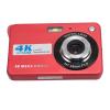 4K Digital Camera 48MP HD 2.7 Inch Screen 8X Zoom Autofocus Beauty Anti Shake, Travel Camera for Teens Kids (Red) view 4
