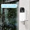 iTODOS Bundle-20ft/6m Power Cable and Adapter + Swivel Mount for myQ Smart Garage Door Video Keypad,Weatherproof Outdoor Flat Charging Cable Continuously Charging Your Video Keypad view 4