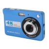4K Digital Camera 48MP HD 2.7 Inch Screen 8X Zoom Autofocus Beauty Anti Shake, Travel Camera for Teens Kids (Blue) view 2