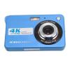 4K Digital Camera 48MP HD 2.7 Inch Screen 8X Zoom Autofocus Beauty Anti Shake, Travel Camera for Teens Kids (Blue) view 4