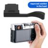 Fydun Camera Thumb Grip Aluminium Alloy Hot Shoe Thumb Rest Support Holder for X100V X100F XE3 XE4 Photo Enthusiasts (Black) view 2
