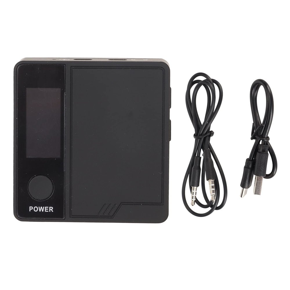 Microphone Voice Changer, 11 Sound Effects Built in Mic Portable Voice Disguiser Sound Card with Color Screen Display for Home