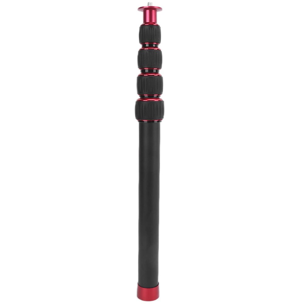 Cunyuer LR-255 Camera Monopod, 13.2-42.5in Extension Pole, 5 Section Aluminium Alloy, Black, Supports 5kg, Compatible with Camera, Smartphone, Camcorder, Tablet