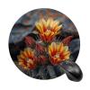 Mouses Pad Computer Mouses Mat Round Cute Mouses Pad with Design Non-Slip Desk Pad Laptop Desk Dark Rock Image Mat for Office Home Gaming Working view 1