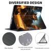 ACWDMKH for iPad (A16) 11th Generation Case 11 Inch 2025,for iPad 10th Generation Case 10.9 Inch 2022,Cute Slim PU Leather Folio Adjustable Stand Cover with Auto Wake/Sleep,Funny Cat Card view 2