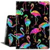 ACWDMKH for iPad (A16) 11th Generation Case 11 Inch 2025,for iPad 10th Generation Case 10.9 Inch 2022,Cute Slim PU Leather Folio Adjustable Stand Cover with Auto Wake/Sleep,Glitter Flamingo view 1