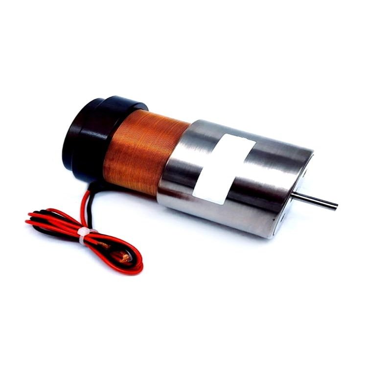 Aoleaby Voice Coil Motor Miniature Brushless Motor VCAH0253-0120-00A Thrust 253N Stroke 12mm Voltage 42.7V