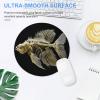 Mouses Pad Computer Mouses Mat Round Cute Mouses Pad with Design Non-Slip Desk Pad Laptop Desk Fish Skeleton Graphics Mat for Office Home Gaming Working view 4