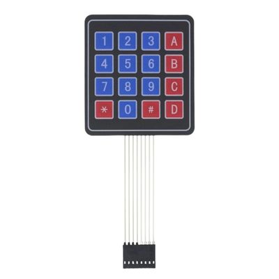100pcs 4 * 4 Matrix Array/Matrix Keyboard 16 Key Membrane Switch Keypad New for Arrival 2025 High for Quality