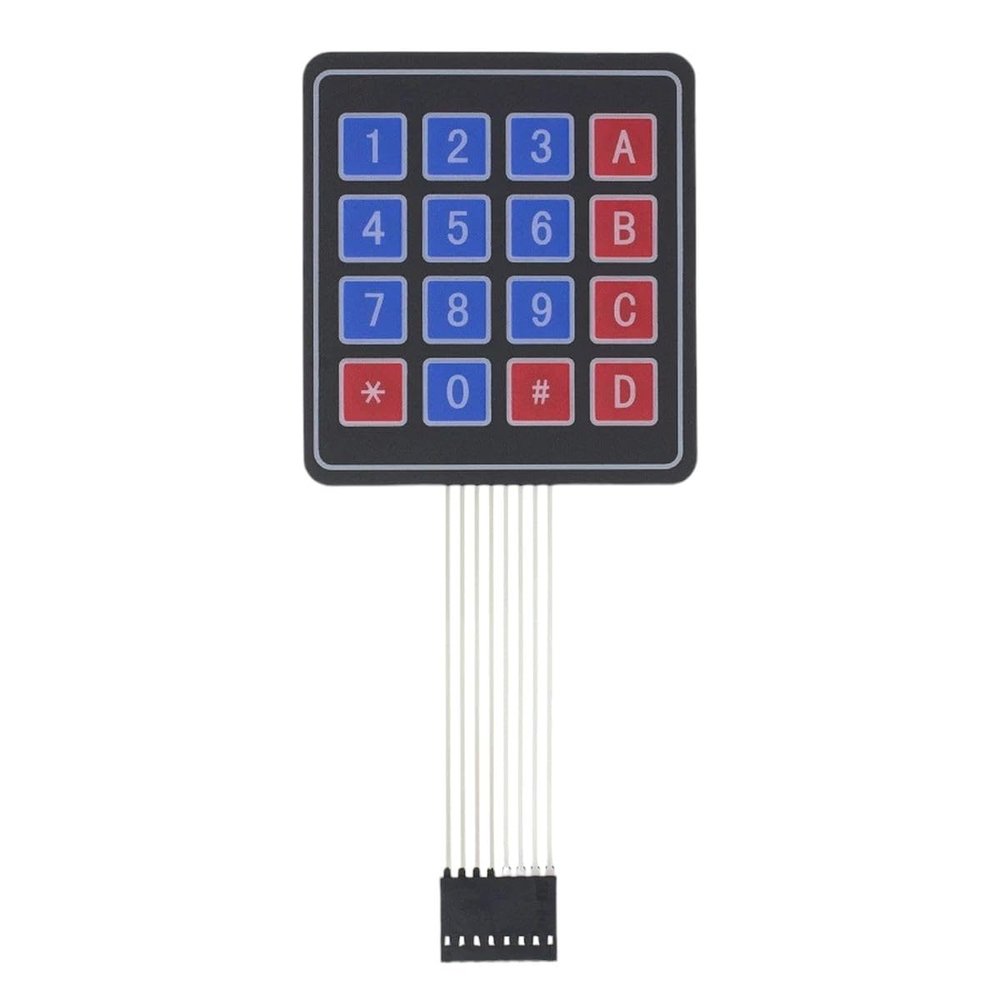 100pcs 4 * 4 Matrix Array/Matrix Keyboard 16 Key Membrane Switch Keypad New for Arrival 2025 High for Quality