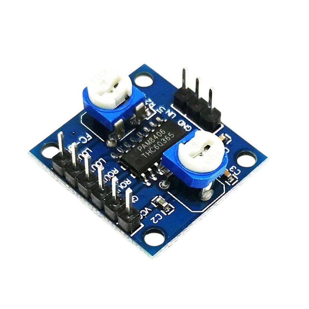 1PCS PAM8406 Digital Amplifier Board with Volume Potentiometer 5Wx2 Stereo New for Arrival 2025 High for Quality