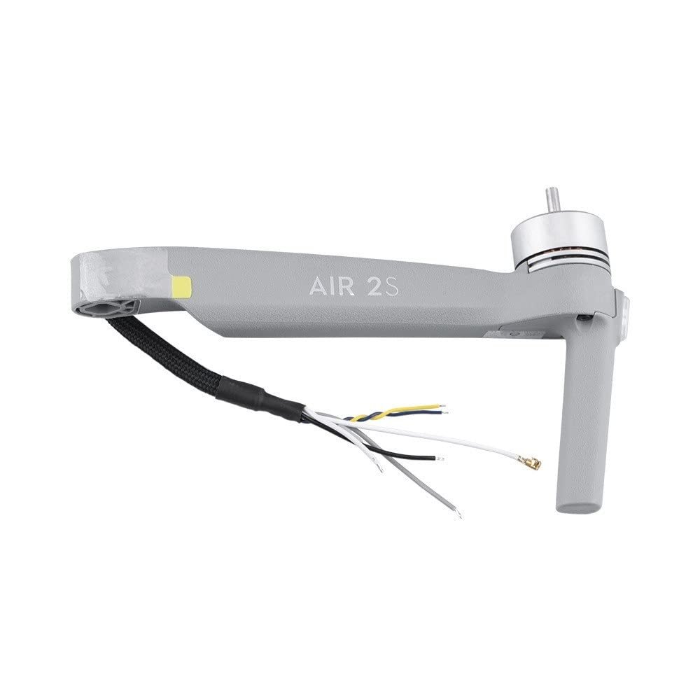 Replaceable accessories For D Mavic Air 2s Original Repair Parts Drone Forward VN Module Flexible Signal Cable Camera Lens frame P-axis Motor Arm toy parts(Left Front Arm)