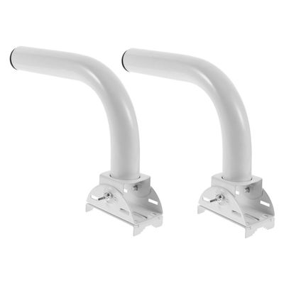 Milisten 2pcs Wireless Bridge Bracket Pole Mount for Antennas Outdoor Antenna Attic Mounting Pole
