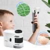 jojnsha Small Handheld Microscope with 1000X Pocket Sized Microscope Easy Carrying for Classroom & Laboratory Observation view 2