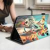 BWOOLL Case for All-New Amazon Fire HD 10 & HD 10 Plus Tablet 10.1" (13th/11th Generation, 2023/2021 Release), Slim PU Leather Stand Cover with Auto Wake/Sleep - Cute Cartoon Dog view 4