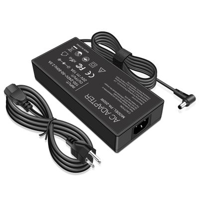 200W 6.0x3.7mm Tip Charger Compatible with Asus Rog Zephyrus G15 GA503QM GA503QS GA503QR GA503RM, Rog Strix G15 G17, TUF A15 A17 F15 F17 FA506 FA706 FX516 FX716 for Original ADP-200JB D Adapter