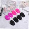 4 Pairs Silicone Waterproof Ear Covers for Hair Dyeing view 3