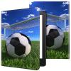 ACWDMKH Case for Kindle Scribe,PU Leather Cute Slim Folio Adjustable Stand Cover with Auto Wake/Sleep for Amazon Kindle Scribe Cover 10.2 Inch (2024/2022 Release),Football Field view 1