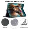 ACWDMKH Case for Kindle Scribe,PU Leather Cute Slim Folio Adjustable Stand Cover with Auto Wake/Sleep for Amazon Kindle Scribe Cover 10.2 Inch (2024/2022 Release),Cute Highland Cow view 2