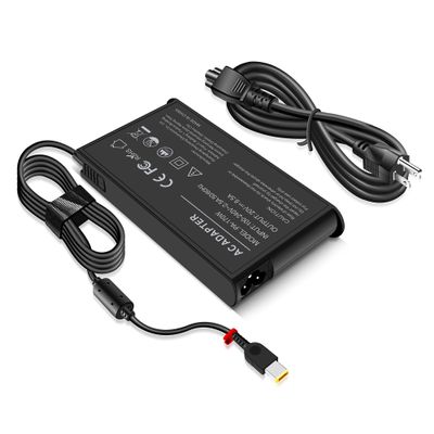 170W Slim Charger Compatible with Lenovo Ultra Dock 40A20170US/ Legion Slim 5 5i/ Yoga Pro 9i/ LOQ Laptop 15APH8 6IRH8 15IRX9/ ideaPad Pro 5 5i/ Thinkpad P16 P16v Power Adapter
