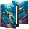 ACWDMKH Case for Kindle Scribe,PU Leather Cute Slim Folio Adjustable Stand Cover with Auto Wake/Sleep for Amazon Kindle Scribe Cover 10.2 Inch (2024/2022 Release),Cute Sea Turtle view 1