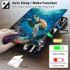 ACWDMKH Case for Kindle Scribe,PU Leather Cute Slim Folio Adjustable Stand Cover with Auto Wake/Sleep for Amazon Kindle Scribe Cover 10.2 Inch (2024/2022 Release),Cute Sea Turtle view 4